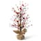 Glitzhome® 20" Valentine's Berry Heart Table Tree